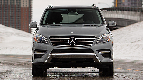 2013 Mercedes-Benz ML 350 BlueTEC front view