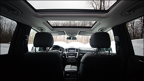 2013 Mercedes-Benz ML 350 BlueTEC inside
