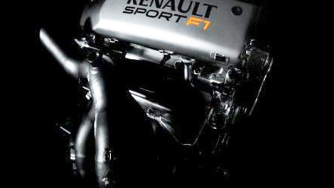 F1 Renault V8 engine