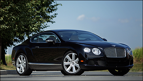 2012 Bentley Continental GT 3/4 view