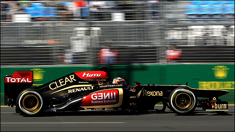 F1 cars Australia Melbourne 2013
