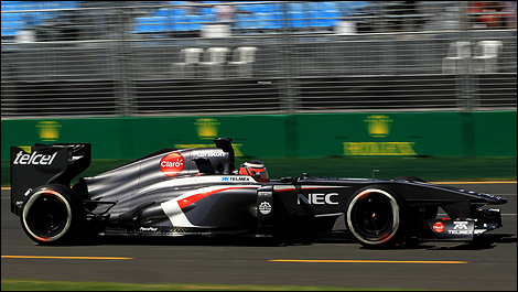 F1 cars Australia Melbourne 2013