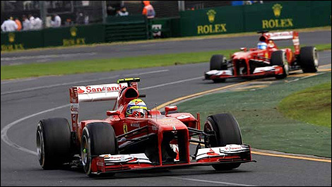 F1 Ferrari Felipe Massa Australia Fernando Alonso
