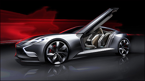 2015 Hyundai Genesis Coupe side view