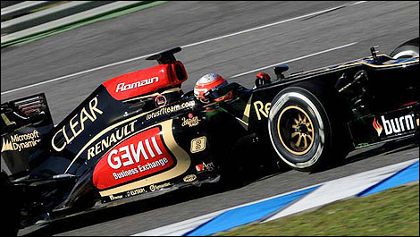 F1 Lotus E21 Romain Grosjean