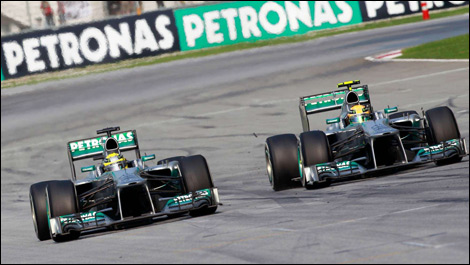 F1 Mercedes AMG Nico Rosberg Lewis Hamilton