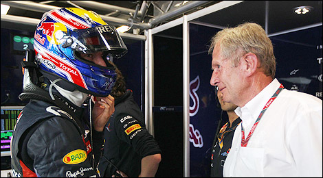 F1 Helmut Marko Red Bull Mark Webber