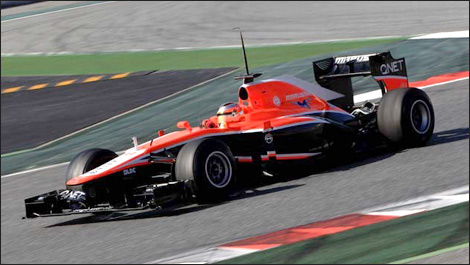 Marussia F1 Cosworth Jules Bianchi
