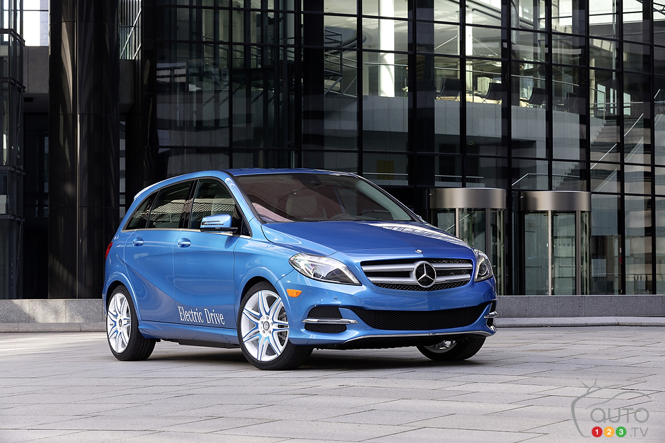 World premiere of Mercedes-Benz B-Class Electric Drive