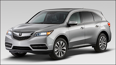 Acura  2013 on Acura Mdx Officially Dresses For 2014 In New York   Car News   Auto123