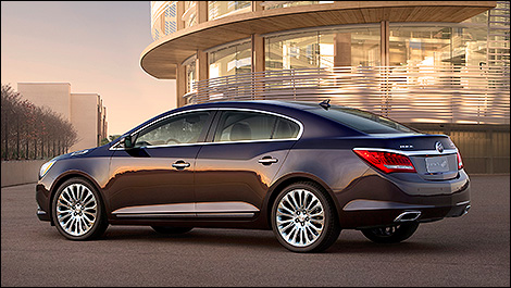 2014 Buick LaCrosse side view