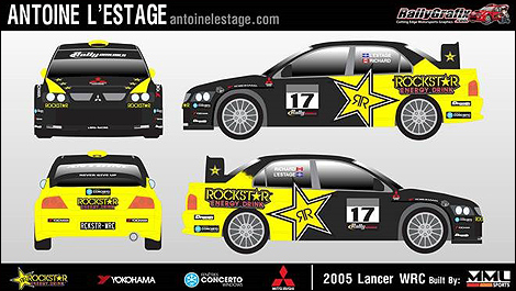 Antoine L'Estagne Rally America