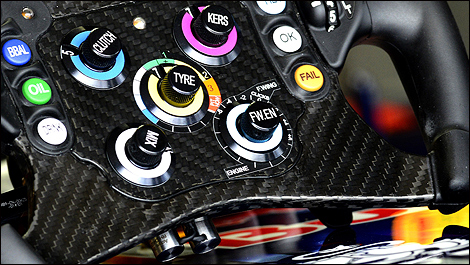 F1 Red Bull RB9 Steering wheel