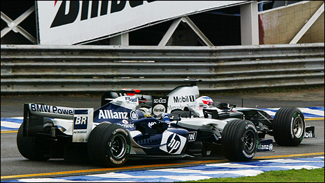 F1 Kimi Raikkonen McLaren Juan-Pablo Montoya Williams