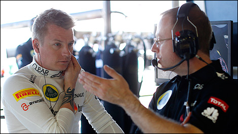 Kimi Raikkonen Lotus F1