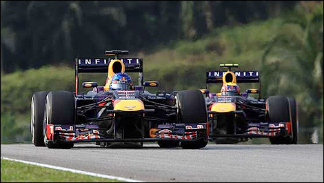 F1 Red Bull Sebastian Vettel Mark Webber