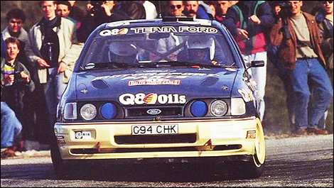 Francois Delecour Ford Anne-Chantal Pauwels