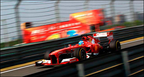 Fernando Alonso, Ferrari F138 (Photo: WRi2)