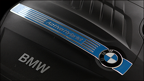 2013 BMW ActiveHybrid 3 engine