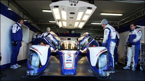 WEC Toyota TS030 hybrid