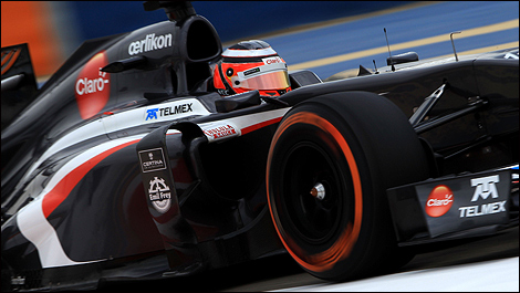 F1 Sauber-Ferrari Nico Hukenberg