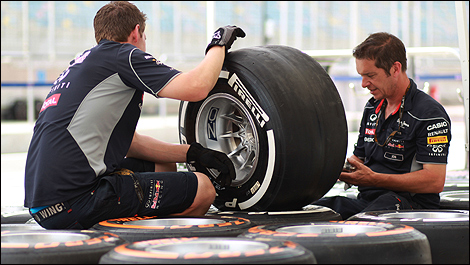 Pirelli F1 tires 2013