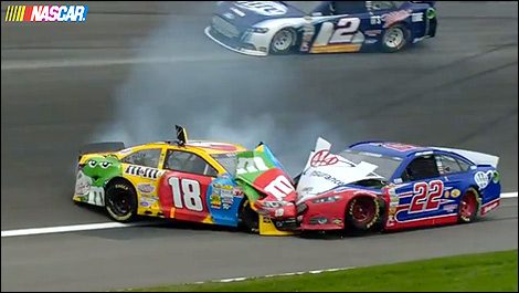 NASCAR Kyle Busch Joey Logano