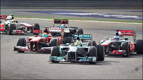 F1 Mercedes Ferrari McLaren Lotus