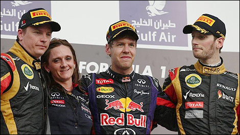 F1 Lotus Sebastian Vettel Bahrain