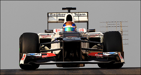 F1 Abu Dhabi Sauber Esteban Gutierrez