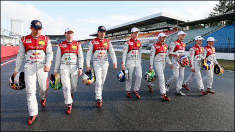 DTM Audi drivers 2013