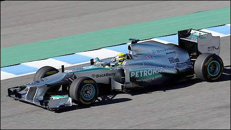 F1 Mercedes AMG W04 Nico Rosberg