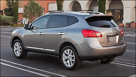 2013 Nissan Rogue vue 3/4 arrière