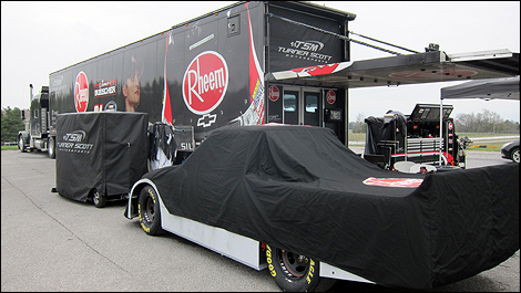 NASCAR Truck race Canadian Tire Motorsport Park