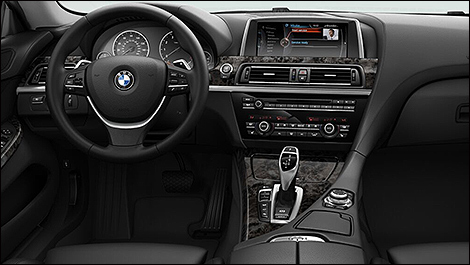 2013 BMW 650i Gran Coupe driver's cockpit