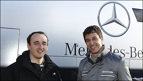 DTM Robert Kubica Mercedes Toto Wolff