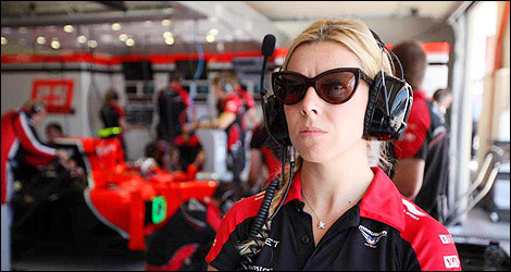 F1 Marussia Maria de Villota