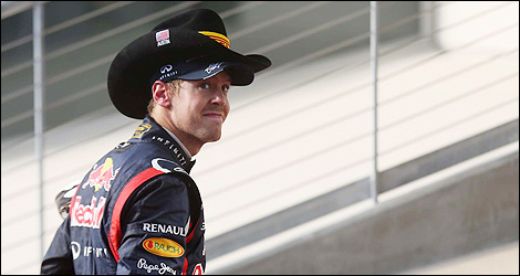 F1 Sebastian Vettel Texas