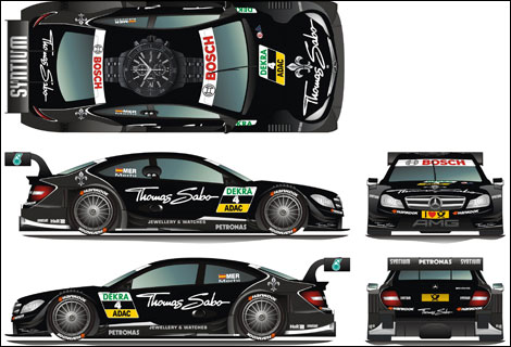 DTM Robert Merhi Mercedes