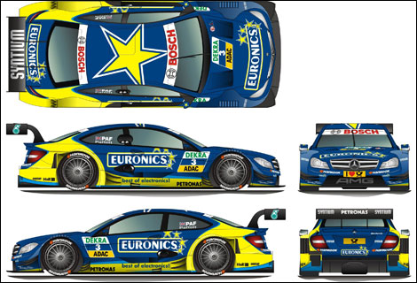 DTM Mercedes Gary Paffett