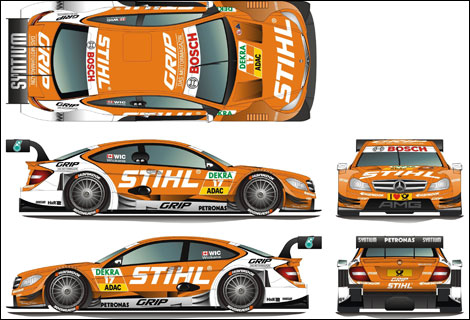 DTM Robert Wickens Mercedes