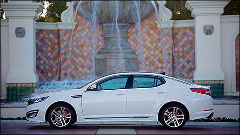 2013 Kia Optima side view
