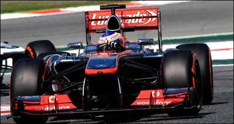 Jenson Button, McLaren MP4-28 (Photo: WRi2)