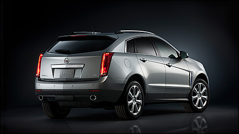 Cadillac SRX 2013 vue 3/4 arrière