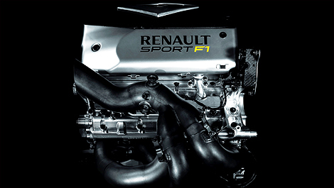 F1 Renault engine V6 turbo