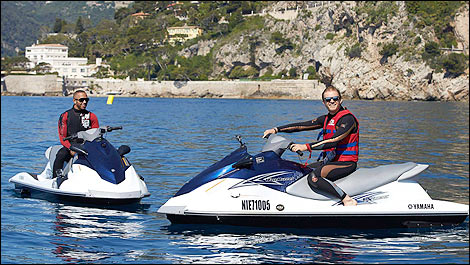 F1 Mercedes AMG Nico Rosberg Lewis Hamilton jetski