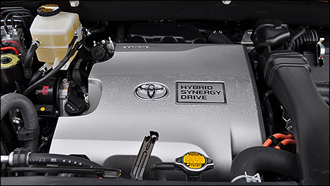 2013 Toyota Highlander hybride Limited engine