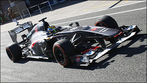 F1 Sauber C32 Esteban Gutiérrez