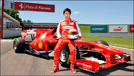 Kamui Kobayashi, Ferrari F10