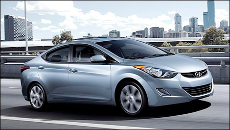 2013 Hyundai Elantra side view
